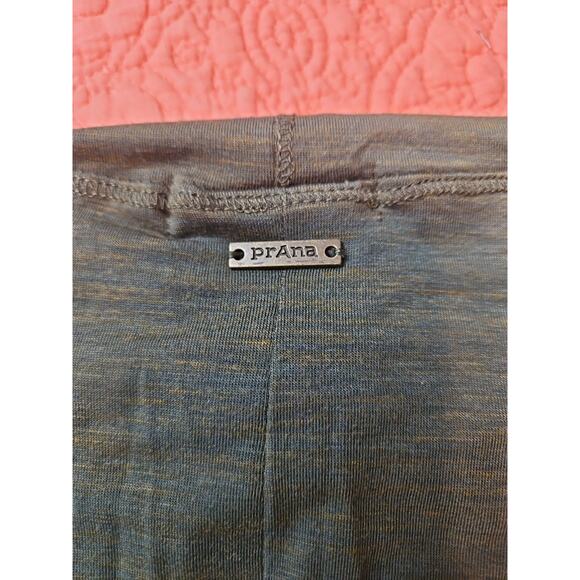 prAna Long Sleeve Pulliver Active Sweater Womens Turtleneck Large Green W/Pocket - Picture 7 of 7